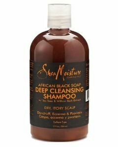 SHEA MOISTURE - AFRICAN BLACK SOAP DEEP CLEANSING SHAMPOO 13OZ