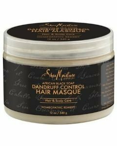 SHEA MOISTURE - AFRICAN BLACK SOAP DANDRUFF HAIR MASQUE 12OZ