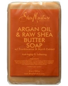 SHEA MOISTURE - ARGAN OIL &amp; RAW SHEA BUTTER SOAP 8OZ