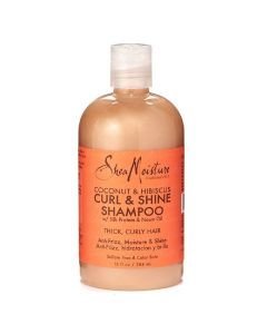 SHEA MOISTURE - COCONUT HIBISCUS CURL &amp; SHINE SHAMPOO 13OZ