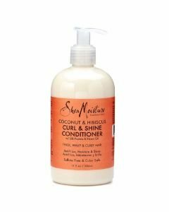 SHEA MOISTURE - COCONUT &amp; HIBISCUS CURL &amp; SHINE CONDITIONER 13OZ