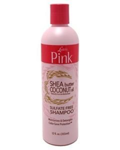 LUSTER&#039;S - PINK OM SHEA BUTTER COCONUT SULFATE FREE SHAMPOO 12OZ