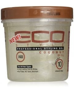 ECO STYLE - STYLING GEL COCONUT OIL 16OZ