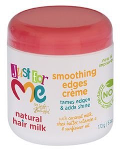 JUST FOR ME - HAIR MILK SMOOTHING EDGES CREME 6OZ