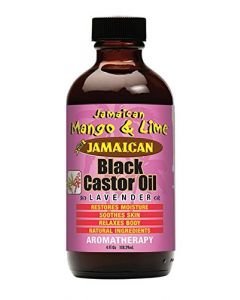 JAMAICAN M&amp;L - BLACK CASTOR OIL LAVENDER 4OZ