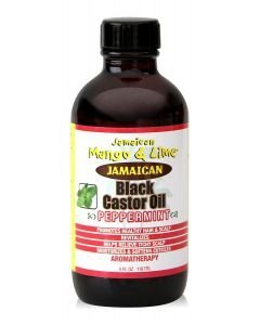 JAMAICAN MANGO &amp; LIME - BLACK CASTOR OIL PEPPERMINT 4OZ