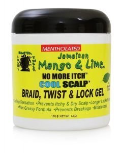 JAMAICAN MANGO &amp; LIME - NO MORE ITCH COOL SCALP GEL 6OZ