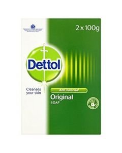 DETTOL - ANTISEPTIC SOAP 2X100GR