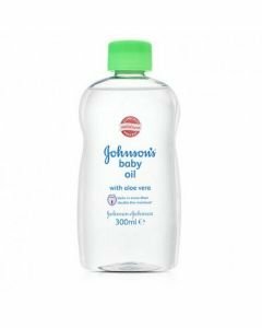 JOHNSONS - BABY OIL 300ML. ALOE VERA