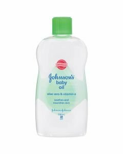 JOHNSONS - BABY OIL 500ML. ALOE VERA