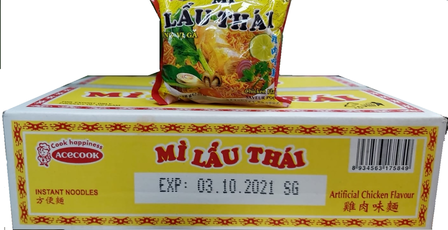 MI LAU THAI INSTANT NOODLES CHICKEN 30X78GR