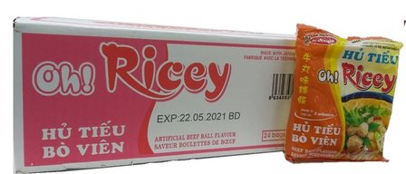 OH RICEY HU TIEU BO VIEN RIJSTNOEDELS RUNDVL.24X70GR