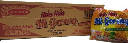 HAO HAO MI GORENG GARNALEN &amp; UI 30X76GR