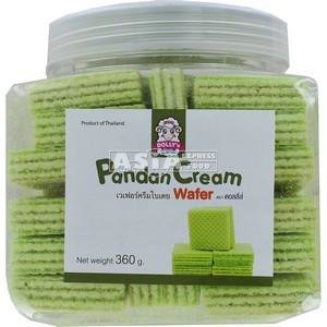 (DOLLYS) PANDAN CREME WAFELTJES 360GR