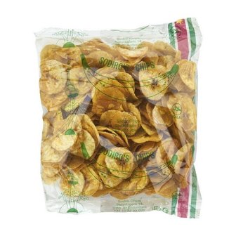 BANANA CHIPS ROUND SLICED 200GR