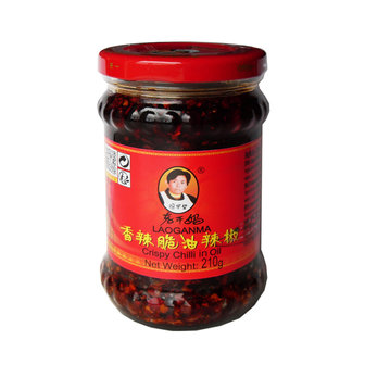 LGM CRISPY CHILLI IN OIL 210GR