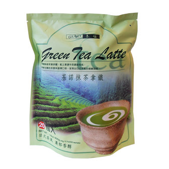 GINO GREEN TEA LATTE 400GR (20pcs)