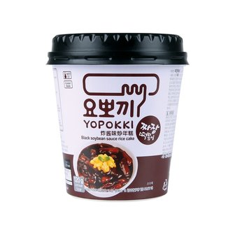 TOPOKKI CUP JJAJANG RICE CAKE 120GR