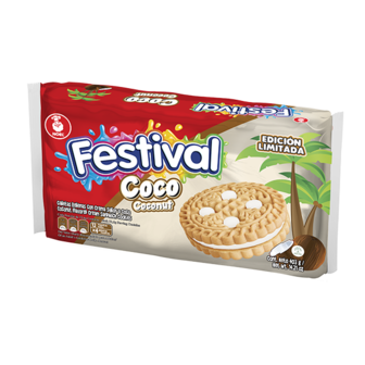 FESTIVAL COCONUT COOKIES 403GR