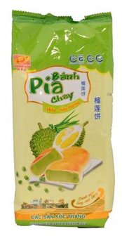 PIA CAKE MUNG BEAN DURIAN PANDAN 400GR