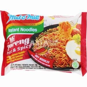 INDOMIE MI GORENG HOT &amp; SPICY INST.NOODLE