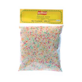 TAPIOCA PEARLS SAGO COLORED SMALL 454GR