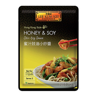 LKK HONEY &amp; SOY STIR FRY SAUCE 70GR