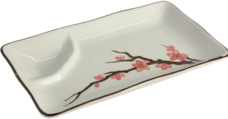 SAKURA SUSHIBORD MET SAUSVAK 20X12,5CM