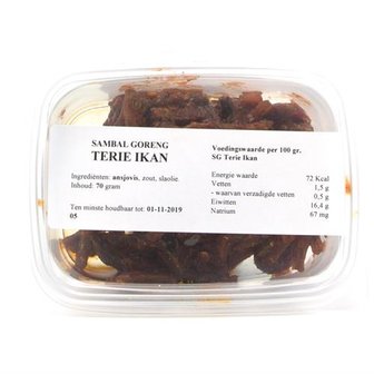 GEBAKKEN SAMBAL GORENG TERIE 70GR