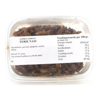 GEBAKKEN SAMBAL GORENG TERIE NASI 50GR