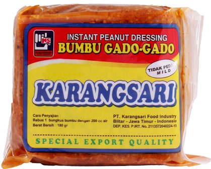 (KARANG SARI) BUMBU GADO GADO TIDAK PEDAS 180GR