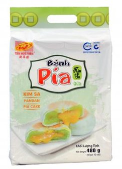 PIA CAKE PANDAN LEAF 480GR