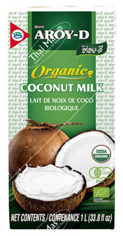 AROY-D ORGANIC COCONUT MILK 1000ML