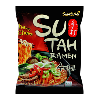 (SAMYANG) SUTAH HOT &amp; SPICY BEEF 120GR