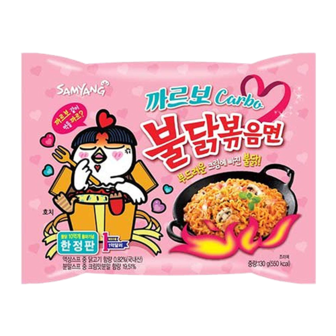 SAMYANG RAMEN HOT CHICKEN CARBONARA 130GR