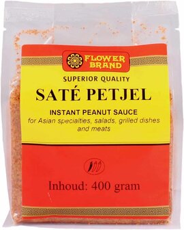 (FLOWER BRAND) SATE PEJEL 400GR