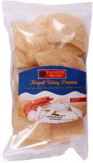 (FLOWER BRAND) KRUPUK UDANG PREMIUM 250GR