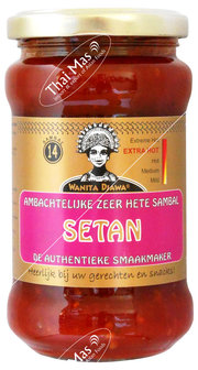 (WANITA DJAWA) SAMBAL SETAN 290ML