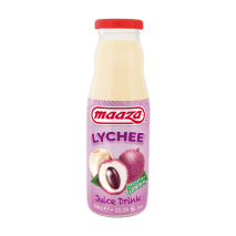 MAAZA LYCHEE DRINK GLASS BOTTLE 330ML