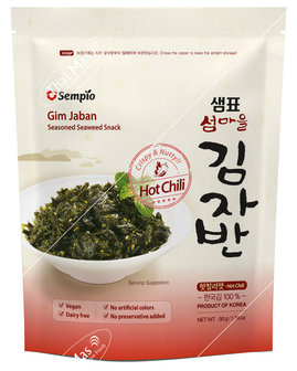 (SEMPIO) CRISPY SEAWEED SNACK HOT CHILLI 50GR