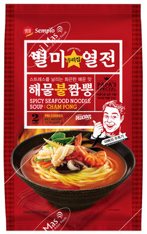 SEMPIO NOODLE SOUP SPICY SEAFOOD 445GR