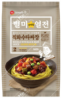 SEMPIO NOODLES BLACK BEAN SAUCE 540GR