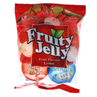 ABC FRUIT JELLY CUP LYCHEE FLAV.