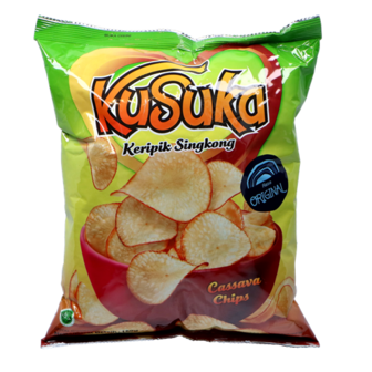 (KUKUSA) CASSAVA CHIPS ORIGINAL 180GR