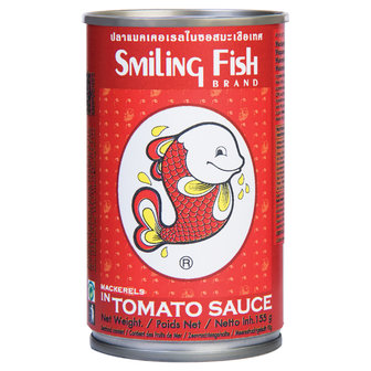 (SMILING FISH) MACKERELS IN TOMATO SAUCE 155GR