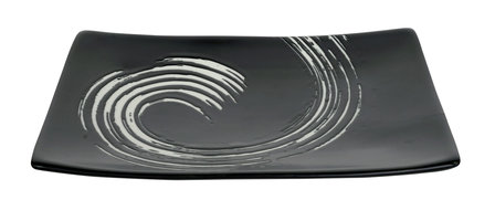 BLACK MARU SERIES PLATE 20,5CMX14CM