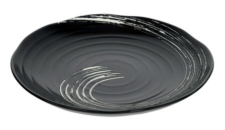 BLACK MARU SERIES PLATE 27X3,5CM