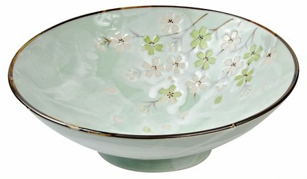 GREEN COSMOS BOWL 24X8CM 1400ML