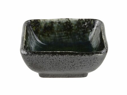 SOY SAUCE DISH 7.5X3CM BLACK/BLUE