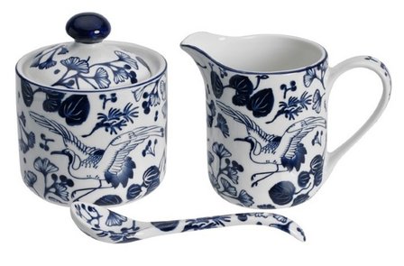 TOKYO DESIGN STUDIO- FLORA JAPONICA- MILK AND SUGAR SET W/GIFTBOX